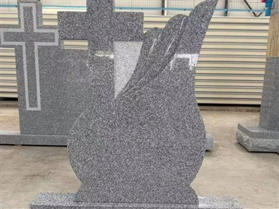 Monumen Palang Asimetri Moden Kemboja Kemboja Kelabu Gaya Romania